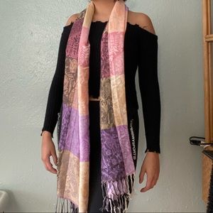 Multi colored scarf